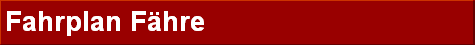 Fahrplan Fhre