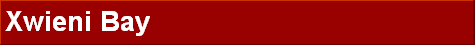 Xwieni Bay
